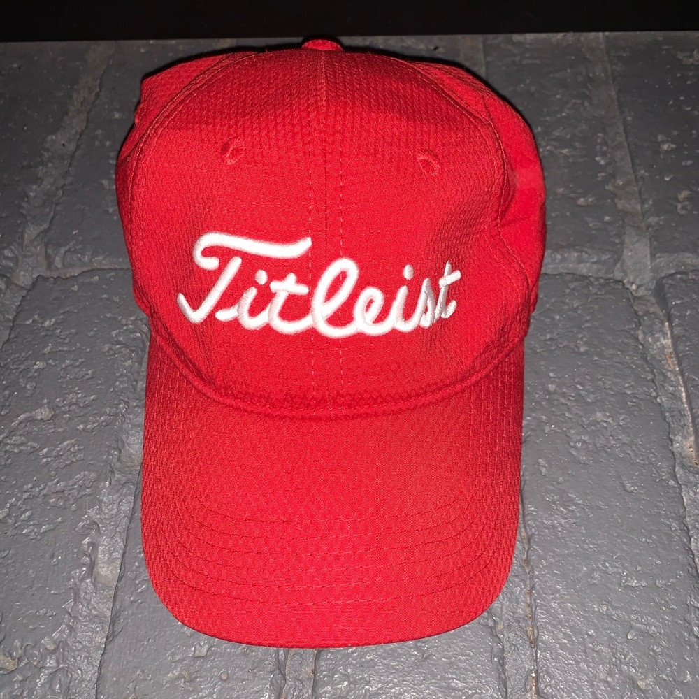 red titleist Adjustable Hat